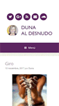 Mobile Screenshot of dunaaldesnudo.com